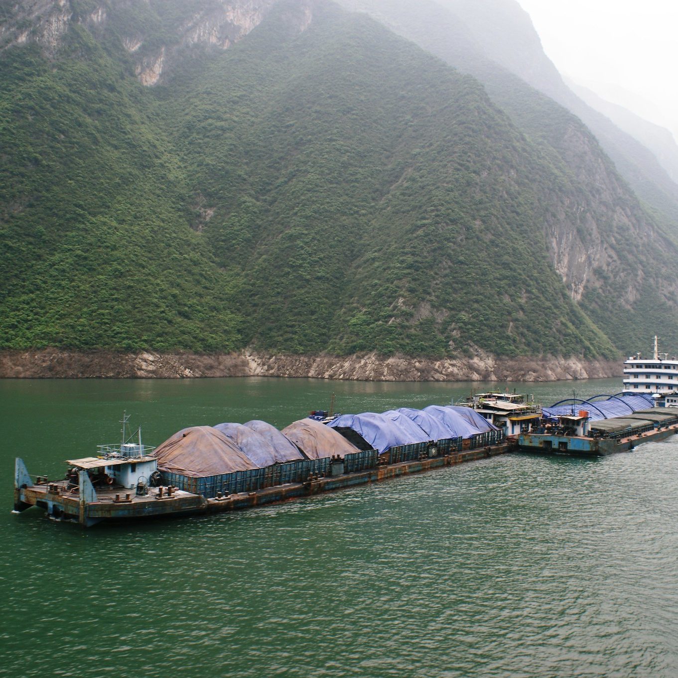 Coal Barges in China