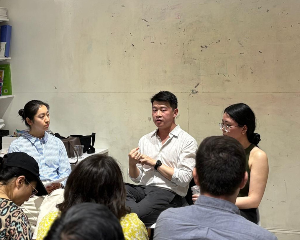 Pak Yiu in conversation with Camilla He and Varda He of YCW New York